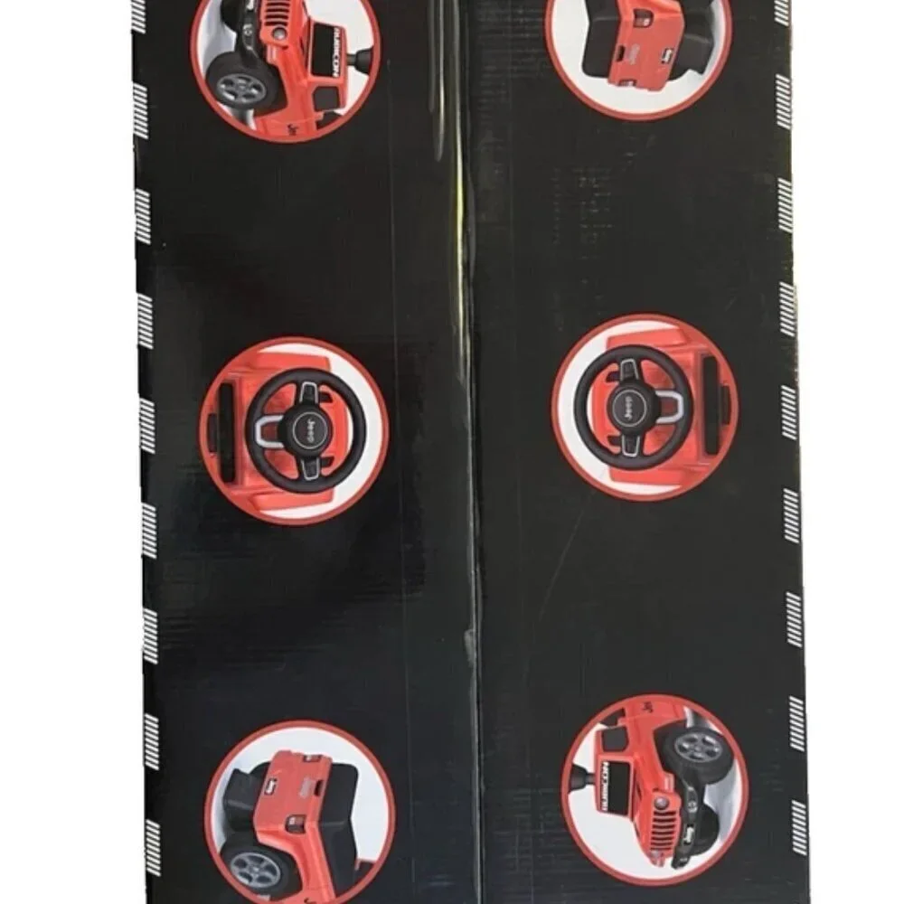 NEW Jeep Rubicon Gladiator Foot to Floor Ride-On - Pink